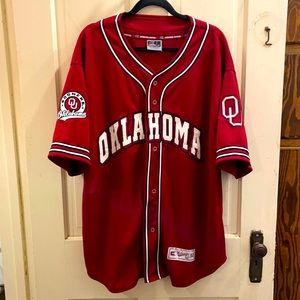 Oklahoma Sooner baseball jersey